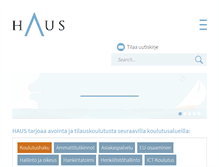 Tablet Screenshot of haus.fi